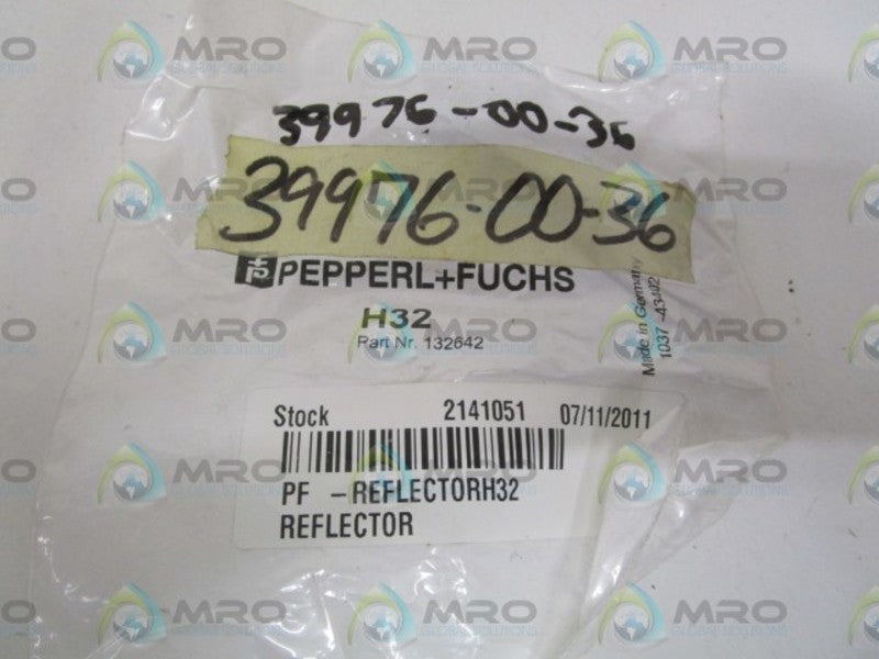 PEPPERL+FUCHS H32 REFLECTOR  NSMP