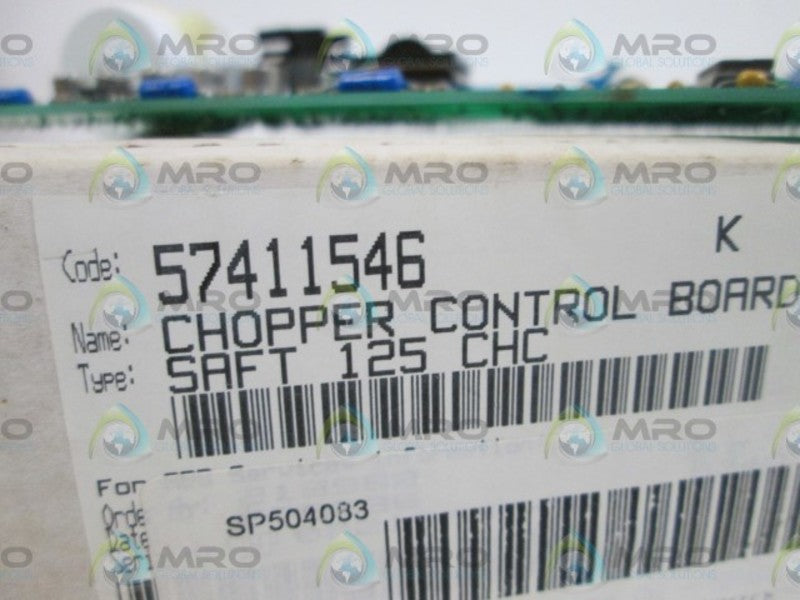 ABB CHOPPER CONTROL BOARD 57411546  UNMP