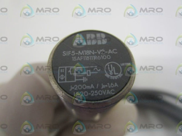ABB SIF5-M18N-V2-AC PROXIMITY SENSOR  UNMP