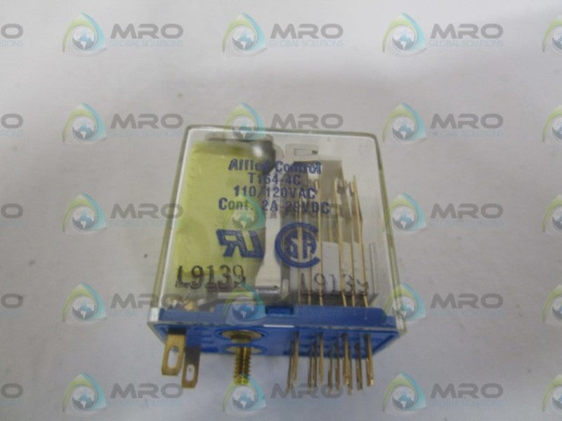 ALLIED CONTROL T154-4C RELAY 110/120VAC  NSNP