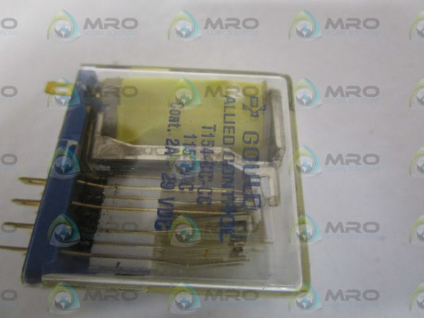 ALLIED CONTROL T154-CC-CC RELAY 115VAC  NSNP