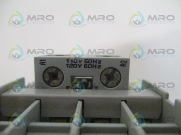 ALLEN BRADLEY 100-C16D01 SER. B CONTACTOR 110/120V  UNMP