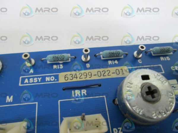 EMERSON BOARD 634299-022-01  UNMP