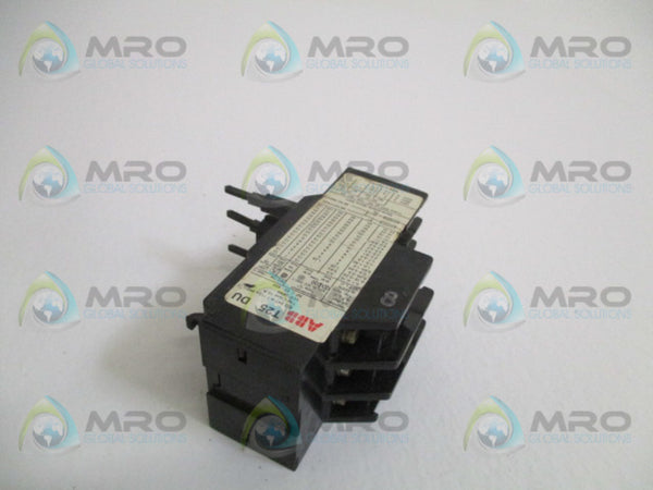 ABB T25DU14 THERMAL OVERLOAD RELAY 10-14A  UNMP