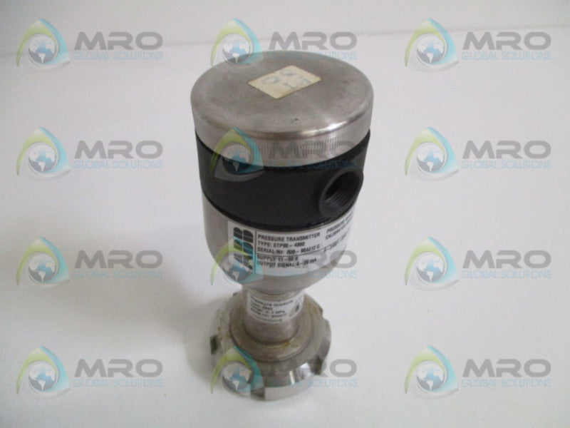 ABB ETP-4860 PRESSURE TRANSMITTER 0-2 MPA (AS PICTURED)  UNMP