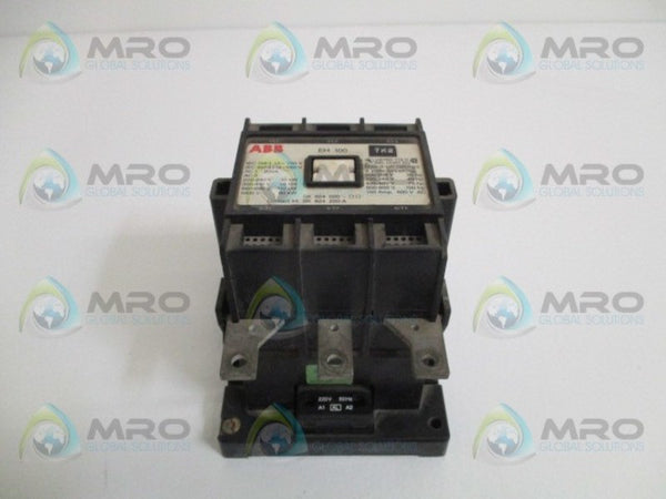 ABB EH100 CONTACTOR 220V  UNMP