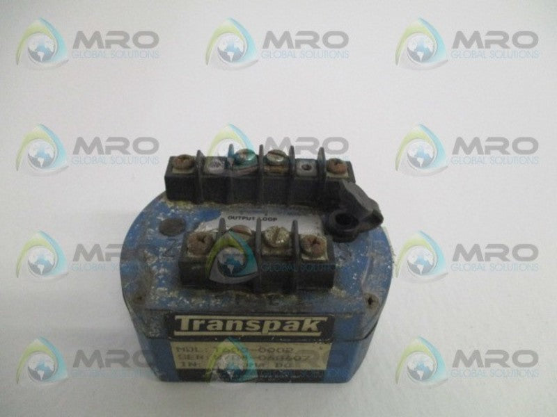 ACTION INSTRUMENTS T600-0002 TRANSPAK ISOLATOR (AS PICTURED)  UNMP