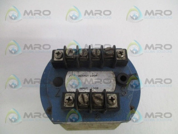 ACTION INSTRUMENTS T600-0002 TRANSPAK ISOLATOR  UNMP