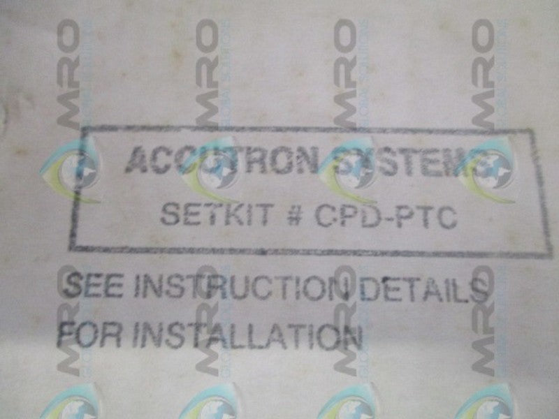 ACCUTRON SYSTEMS CPD-PTC SET KIT  NSMP