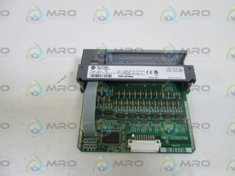 ALLEN BRADLEY 1746-IB32 SER. D (MISSING TERMINAL)  UNMP