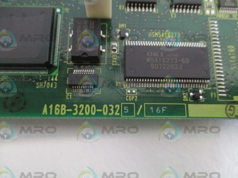 FANUC A16B-3200-0325/16F PROCESS CONTROL BOARD  NSNP