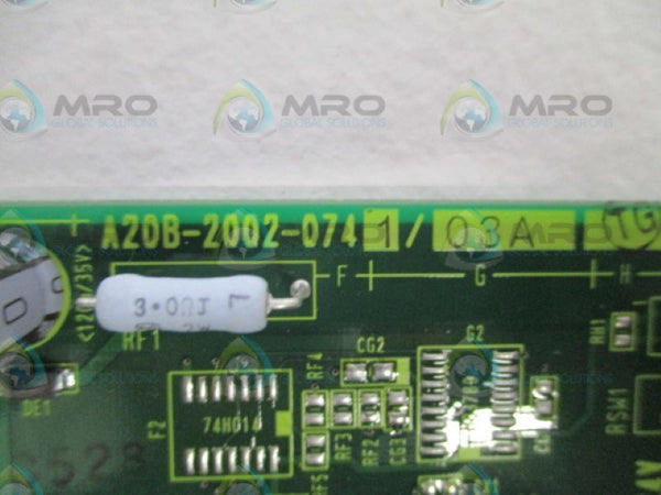 FANUC A20B-2002-0741/03A DRIVER BOARD  NSNP
