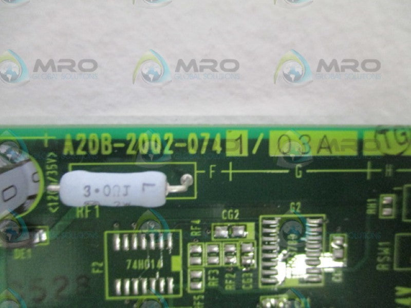 FANUC A20B-2002-0741/03A DRIVER BOARD  NSNP