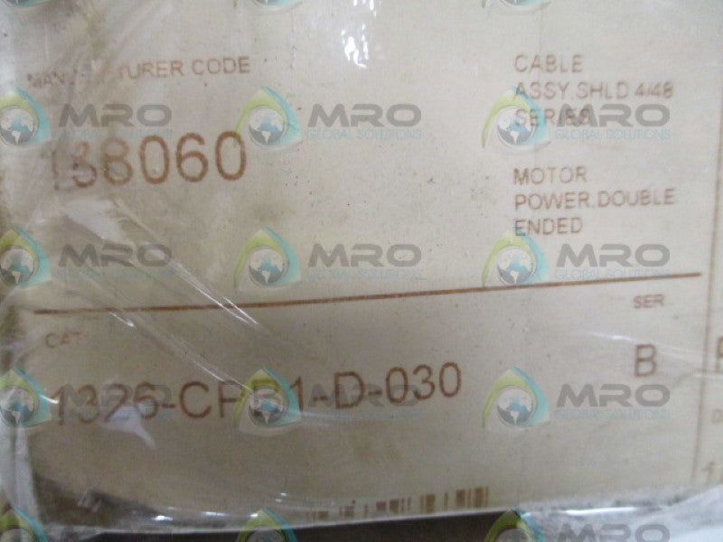 ALLEN BRADLEY 1326-CPB1-D-030 SER. B CABLE (AS PICTURED) NSMP
