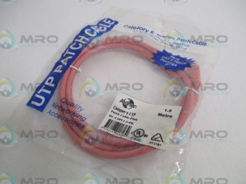 ACTON DC-C6PL1.5-PK PATCH CABLE 1.5M  NSMP