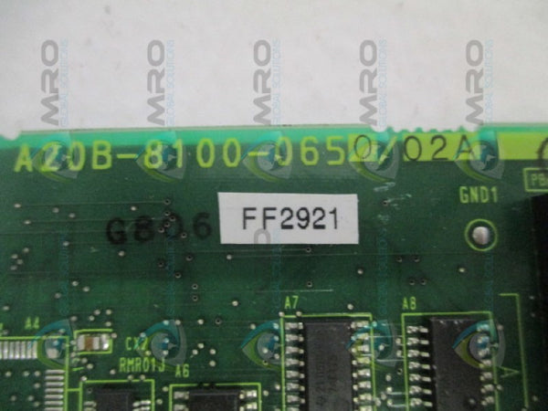 FANUC A20B-8100-0650/02A CIRCUIT BOARD  NSNP