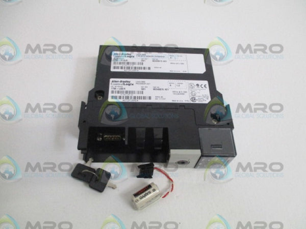 ALLEN BRADLEY 1756-L55M16 SER. A F/W 1.2 PROCESSOR UNIT  NSMP