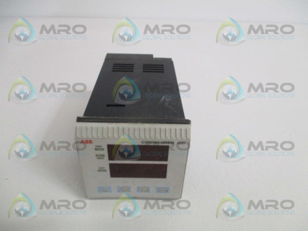 ABB COMMANDER 200 C201A31001UCE TEMPERATURE CONTROLLER REMAN