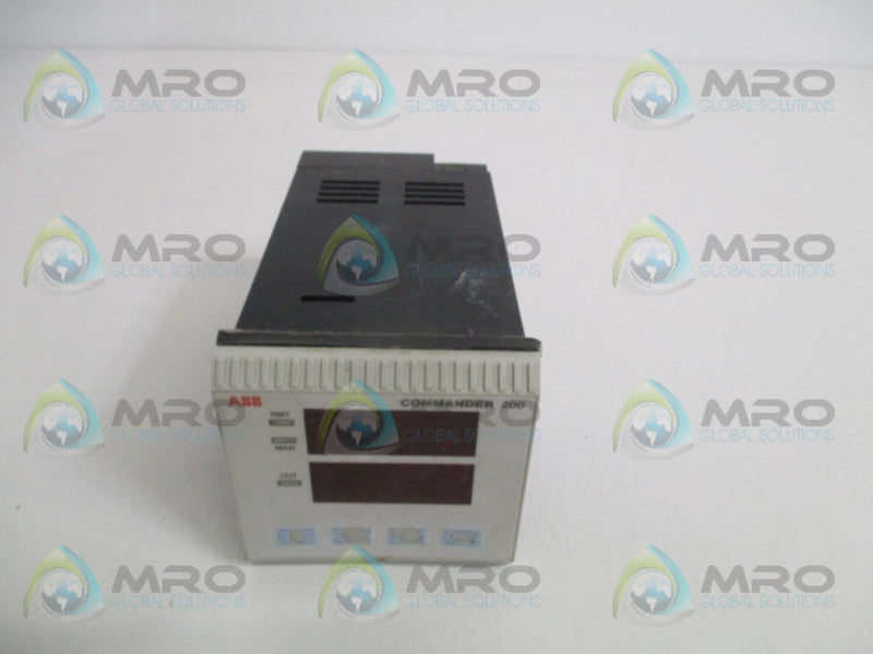 ABB COMMANDER 200 C201A31001UCE TEMPERATURE CONTROLLER REMAN