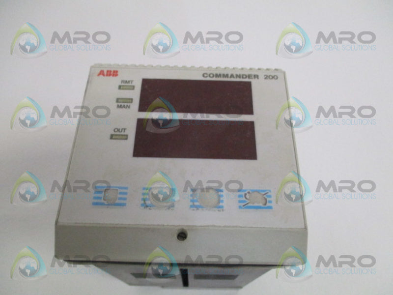 ABB COMMANDER 200 C201A31001UCE TEMPERATURE CONTROLLER REMAN