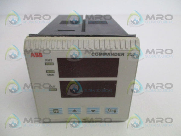 ABB COMMANDER 200 C201A31001U TEMPERATURE CONTROLLER  UNMP