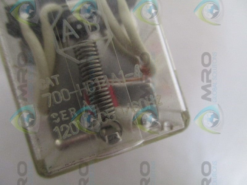 ALLEN BRADLEY 700-HC14A1-4 SER. A RELAY 120VAC  UNMP