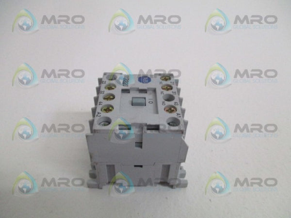 ALLEN BRADLEY 700DC-MB200 SER. A CONTROL RELAY 24VDC (AS PICTURED)  UNMP