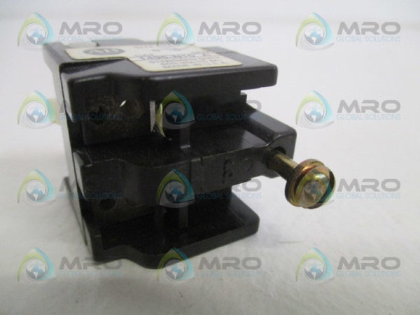 ALLEN BRADLEY 1495-N10 SER. A AUXILIARY CONTACT BLOCK  UNMP