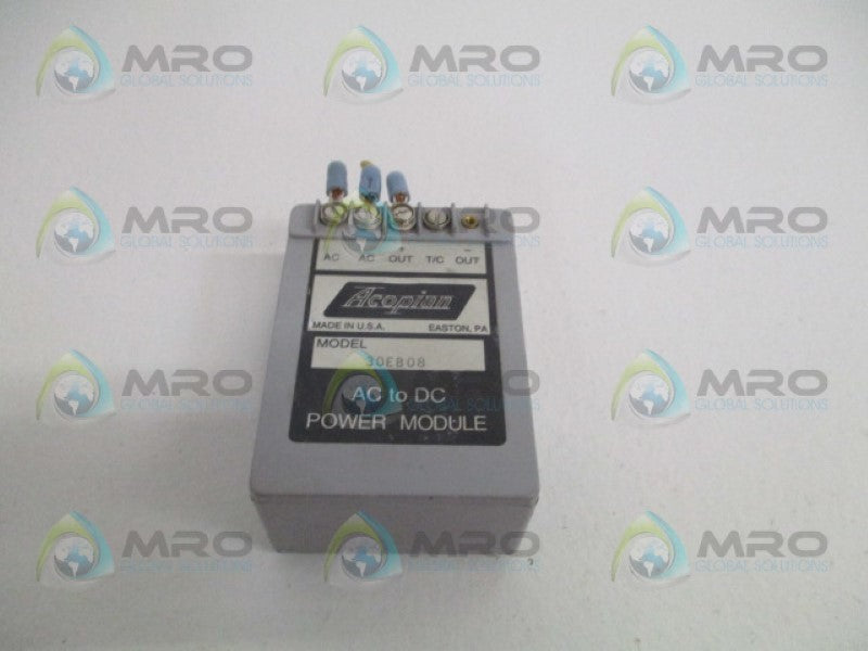 ACOPIAN 30EB08 AC/DC POWER MODULE  UNMP