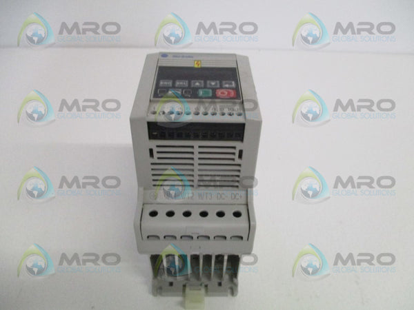 ALLEN BRADLEY 160-BA01NPS1P1 SER. C F/W 7.03 CONTROLLER (AS PICTURED)  UNMP