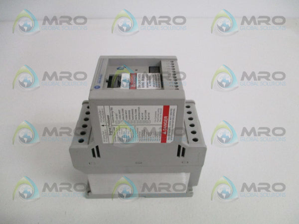 ALLEN BRADLEY 160-BA03NSF1 SER. C F/W 7.06 CONTROLLER (NO KEYPAD)  UNMP