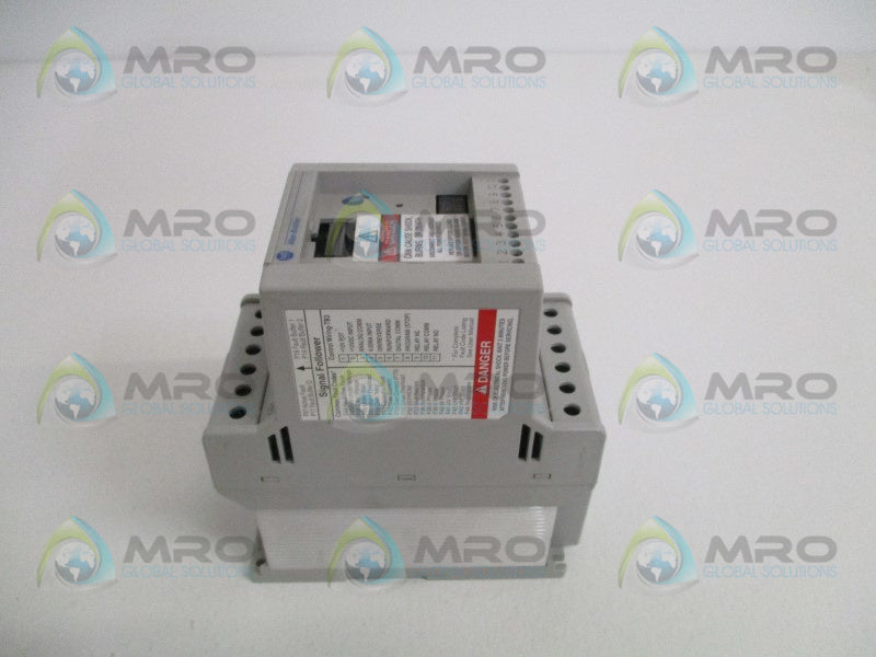 ALLEN BRADLEY 160-BA03NSF1 SER. C F/W 7.06 CONTROLLER (NO KEYPAD)  UNMP