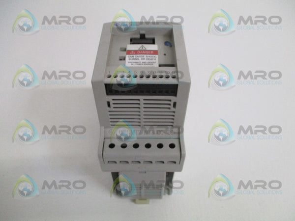 ALLEN BRADLEY 160-BA03NSF1 SER. C F/W 7.06 CONTROLLER (NO KEYPAD)  UNMP