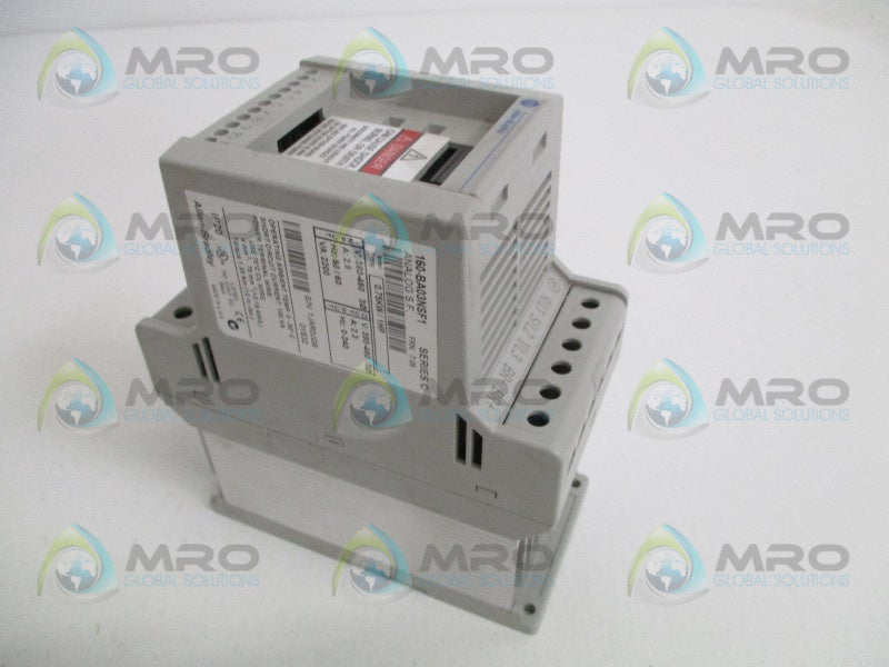 ALLEN BRADLEY 160-BA03NSF1 SER. C F/W 7.06 CONTROLLER (NO KEYPAD)  UNMP