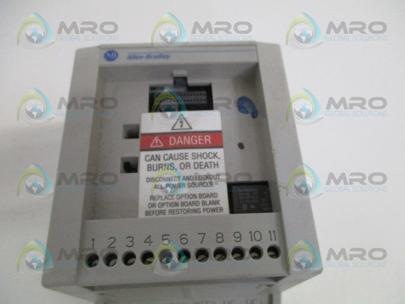ALLEN BRADLEY 160-BA03NSF1 SER. C F/W 7.06 CONTROLLER (NO KEYPAD)  UNMP