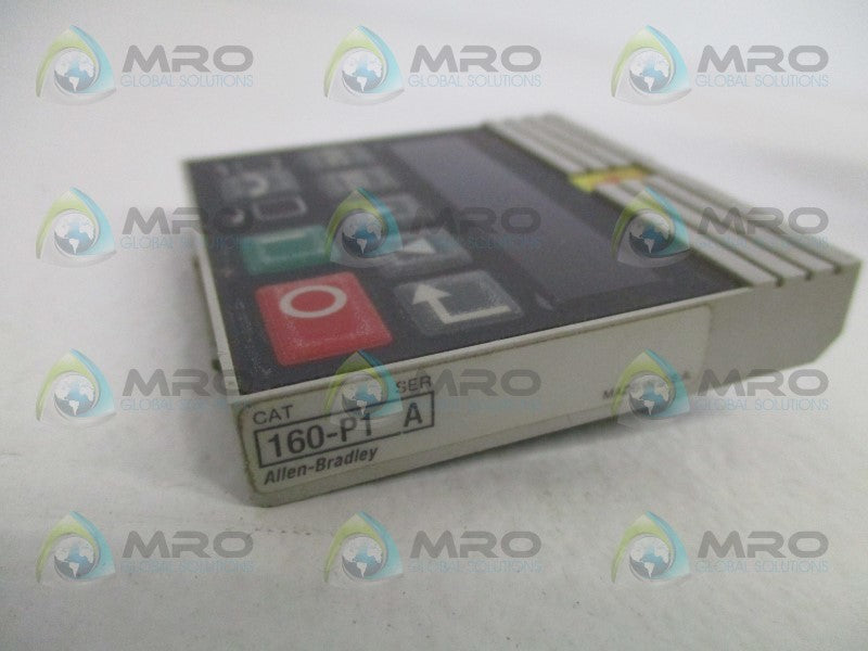 ALLEN BRADLEY 160-BA01NPS1P1 SER. C F/W 7.06 SPEED CONTROLLER  UNMP