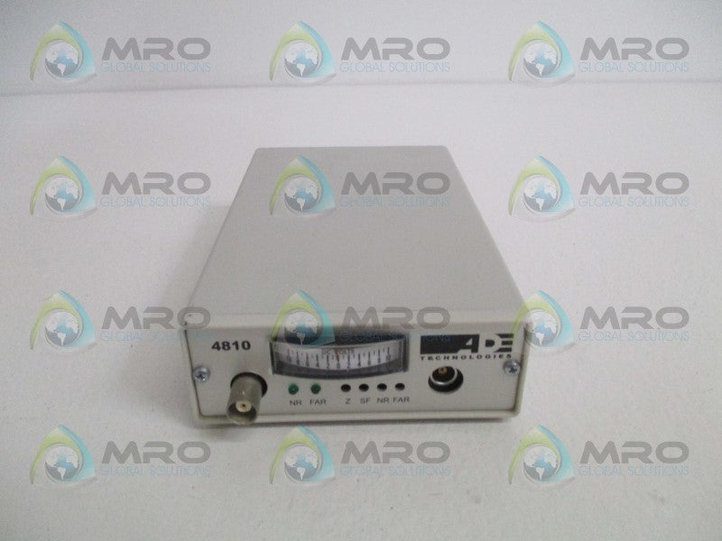 ADE TECHNOLOGIES 4810 CAPACITIVE GAUGING SYSTEM  NSNP