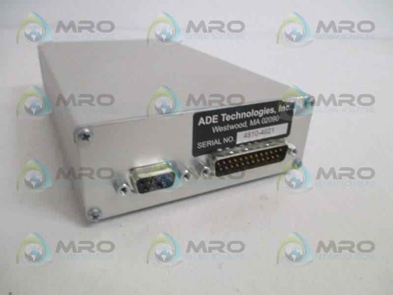 ADE TECHNOLOGIES 4810 CAPACITIVE GAUGING SYSTEM  NSNP