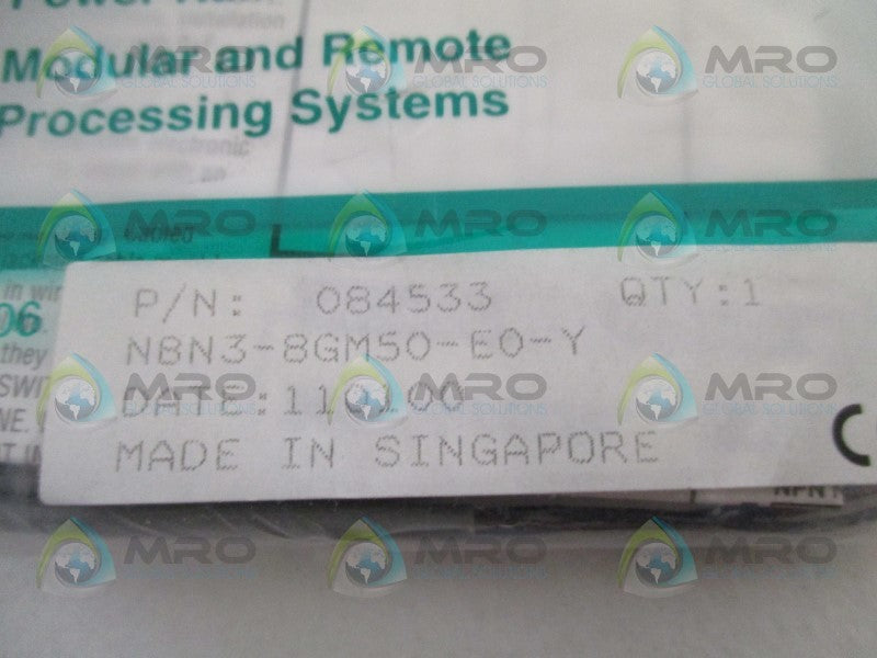 PEPPERL+FUCHS NBN3-8GM50-E0-Y  NSMP