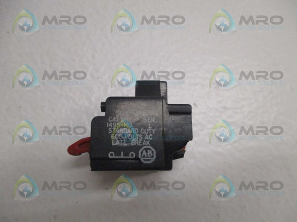 ALLEN BRADLEY 1495-H0 SER. L AUXILIARY CONTACT (AS PICTURED)  UNMP