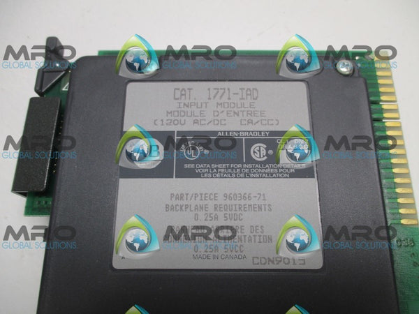 ALLEN BRADLEY 1771-IAD SER. A  NSMP