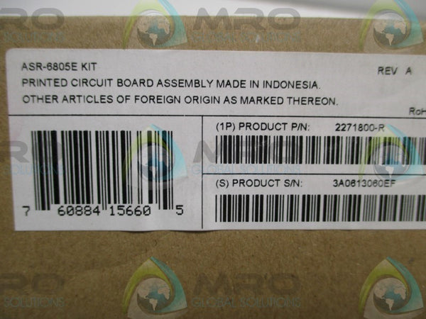 ADAPTEC ASR-6805E 2271800-R PRINTED CIRCUIT BOARD ASSEMBLY  NSMP