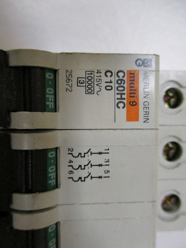 MERLIN GERIN 25672 CIRCUIT BREAKER 10A 415V  NSNP