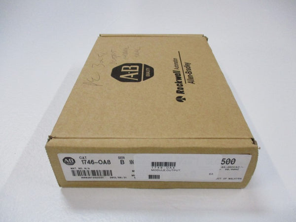 ALLEN BRADLEY 1746-OA8 SER. B DATE: 2013 NSFS