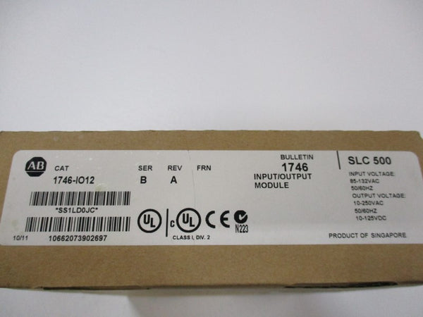 ALLEN BRADLEY 1746-IO12 SER. B DATE: 2011 NSFS