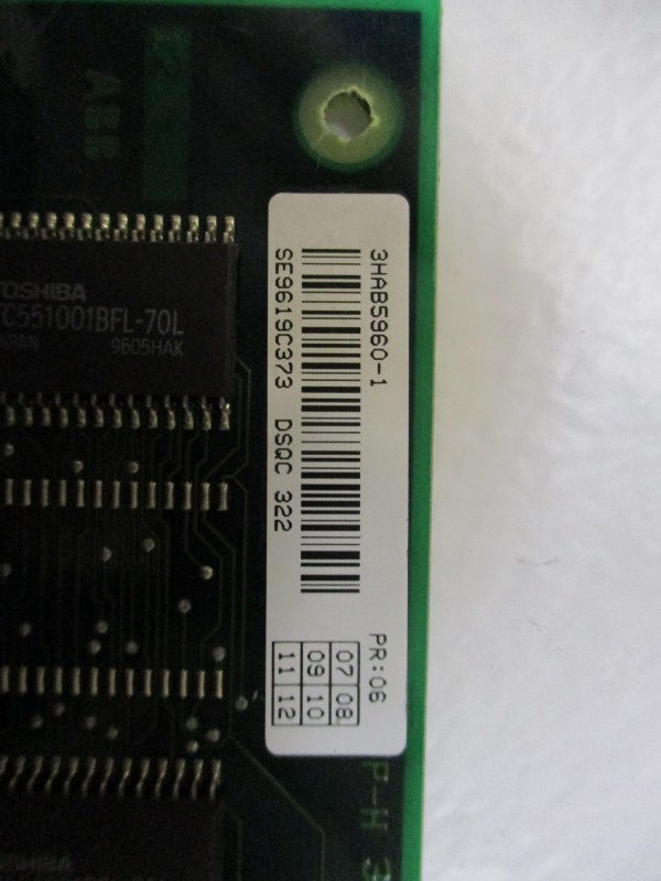 ABB DSQC322 3HAB5960-1 (AS PICTURED) UNMP