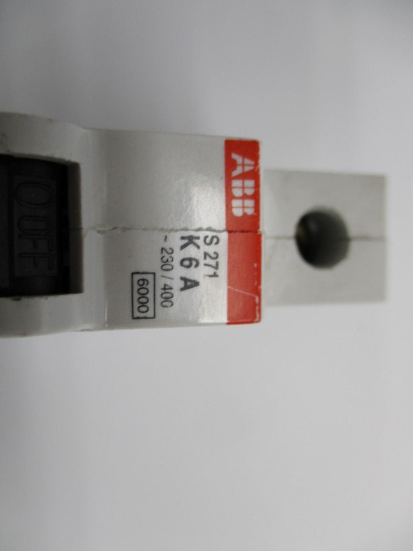 ABB S271K6A 6A 230/400V (AS PICTURED) NSNP