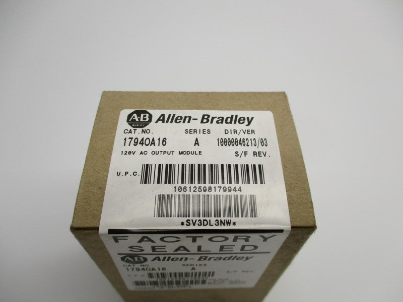 ALLEN BRADLEY 1794-OA16 SER. A DATE: 2014 NSFS
