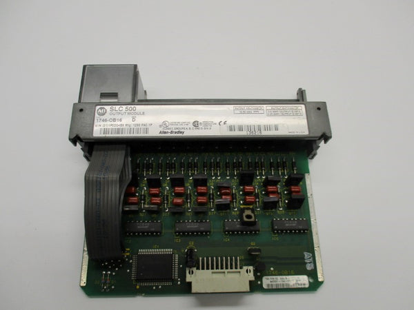 ALLEN BRADLEY 1746-OB16 SER. D (MISSING TERMINAL) UNMP