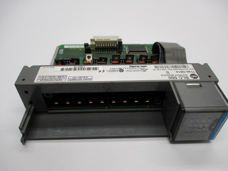 ALLEN BRADLEY 1746-OB16 SER. D (MISSING TERMINAL) UNMP